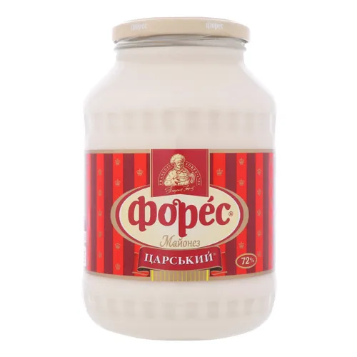 Майонез 72% Царський Форес с/б 1400г