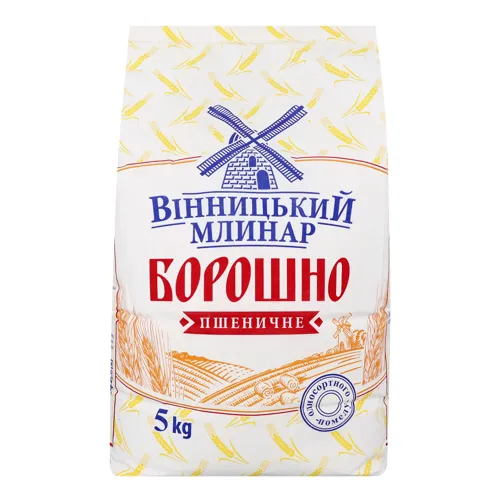 Борошно пшеничне Вінницький Млинар м/у 5кг