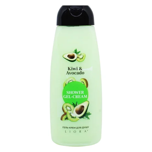Гель-крем для душу Liora Kiwi & Avocado 430г