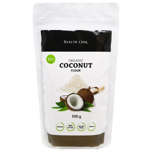 Борошно кокосове Health Link органічне 500г