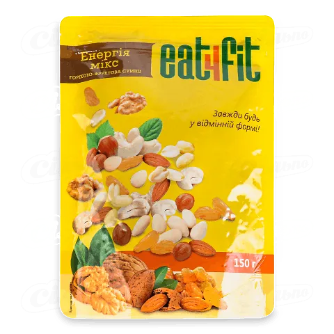 Суміш горіхово-фруктова Eat4fit Energy mix, 150г
