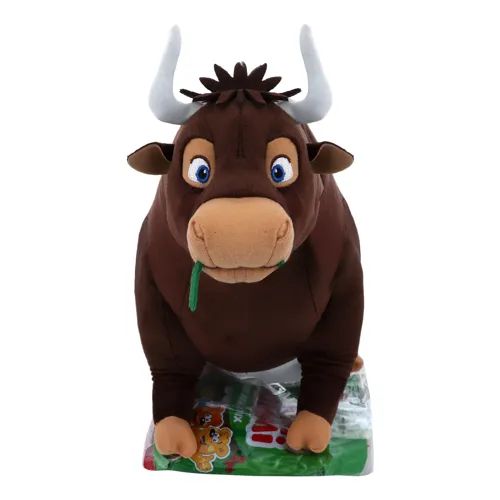 Подарунок новорічний №7Ф Бик з квіткою