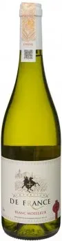 Вино Chevalier de France Blanc Moelleux біле напівсолодке 0.75л 11%