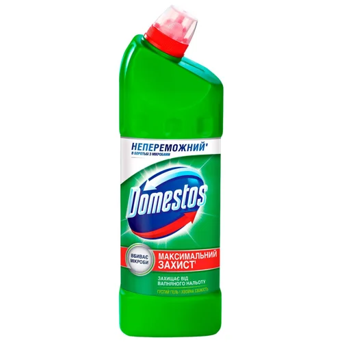 Засіб дезінфікуючий Domestos хвойна свіжість та крем для чистки 1л