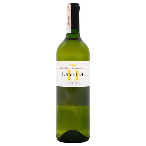Вино Catalunya Lavina Blanco Semi-Dulce біле напівсолодке 11,5% 0,75л
