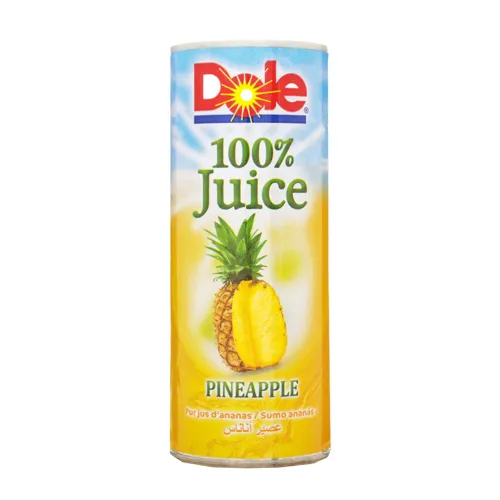 Сік ананасовий натуральний Dole з залізної банки 250мл