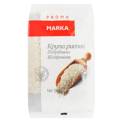Рис Marka Promo подрібнений 1кг