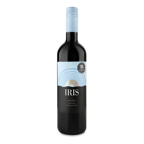 Вино Червоне Сухе Мальбек Iris 750мл 13.5% п/пл