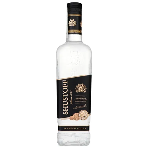 Горілка 0.5л 40% Shustoff №1 Gold пл