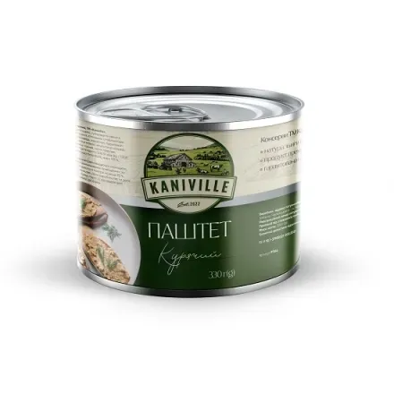 Паштет з куркою Kaniville 330г