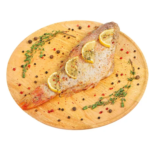 Окунь морський в маринаді для гриля