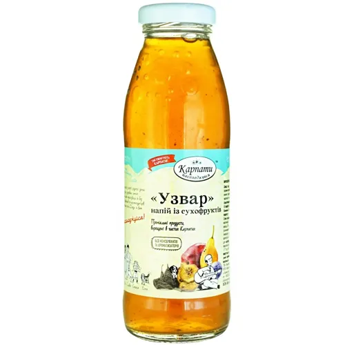 Напій Карпати насолоджуйся Узвар із сухофруктів 0,3л