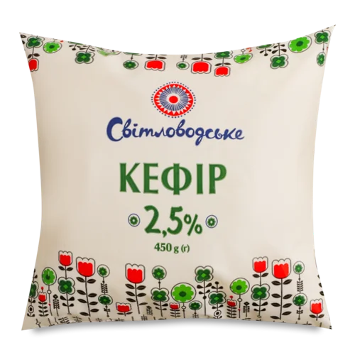 Кефір 2.5% Вищого Ґатунку, Світловодське, 450г