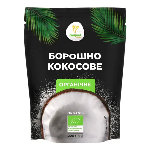 Борошно кокосове органічне Екород д/п 200г