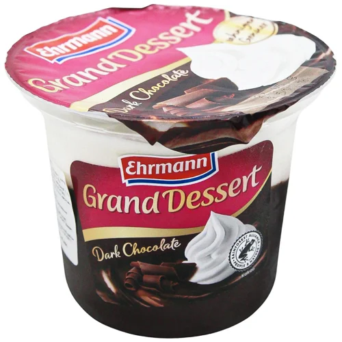 Десерт Ehrmann Grand Dessert dark chocolate 5% 190г