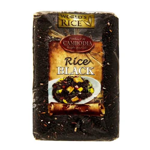 Рис чорний World`s Rice м/у 500г