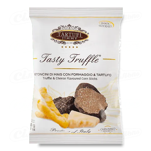 Палички кукурудзяні Tartufi Jimmy смак трюфель-сир, 50г