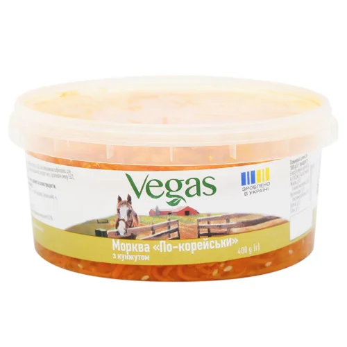 Морква Vegas по-корейськи з кунжутом 400г