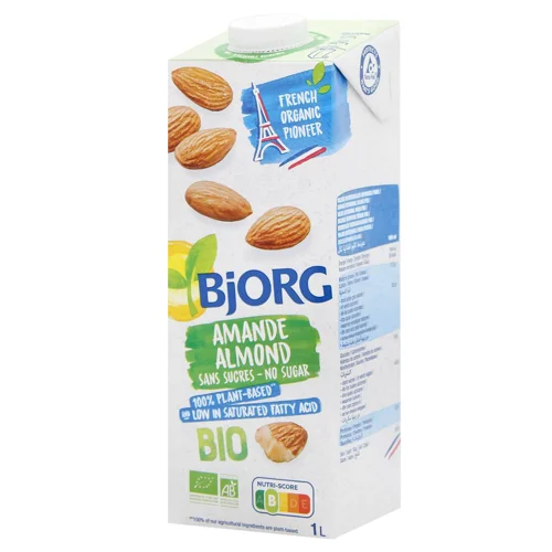 Напій мигдальний Bjorg без цукру 1л