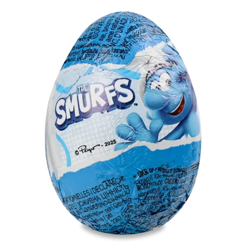 Яйце шоколадне The Smurfs із сюрпризом