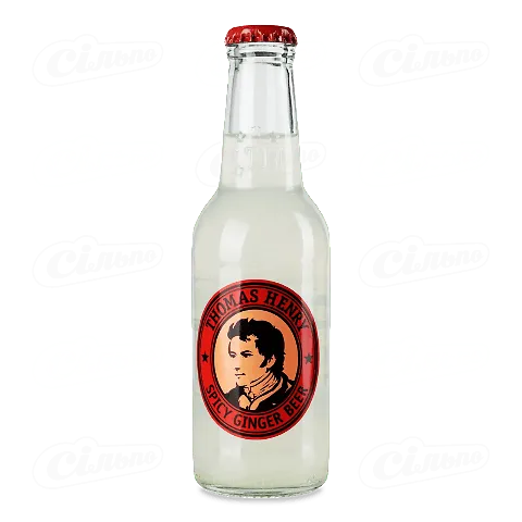 Напій Thomas Henry Spicy Ginger безалкогольний сильногазований, 0,2л
