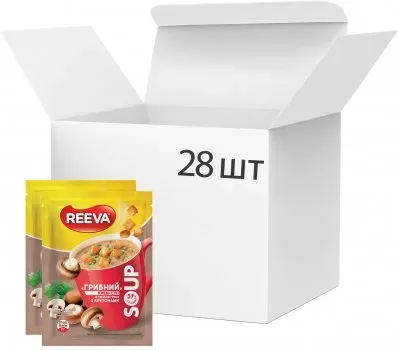 Суп-крем Reeva грибний з крутонами 15,5г