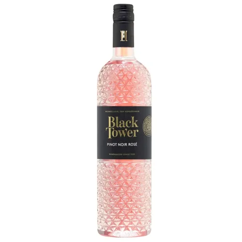 Вино Black Tower Club Edition Pinot Noir Rose рожеве сухе 12,5% 0,75л