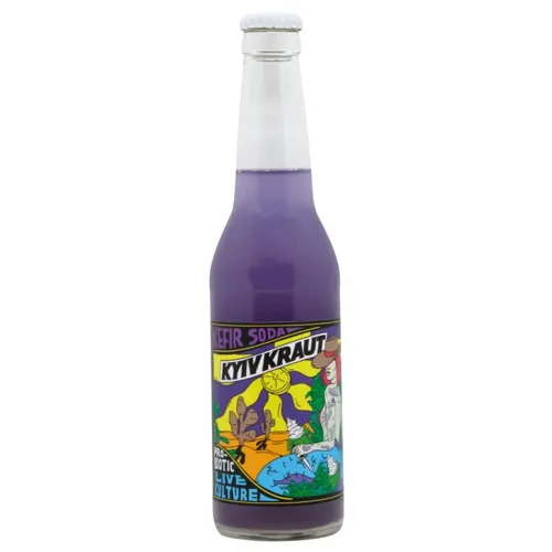 Напій ферментований Kyivkraut Kefir Soda Лаванда 0,33л