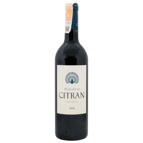 Вино Moulins de Citran червоне сухе 13,5% 0,75л