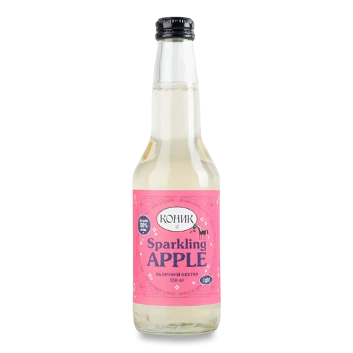 Нектар Газований Пастеризований Яблучний Sparkling Apple, 330мл