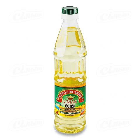 Олія Королівський смак соняшникова рафінована дезодорована 460г
