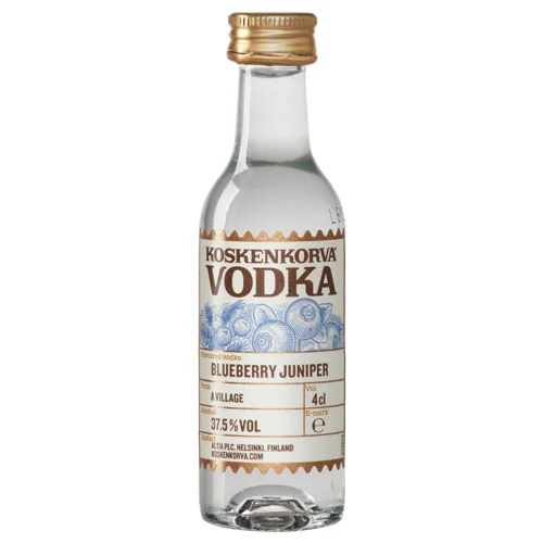 Горілка Koskenkorva чорниця та ялівець 37,5% 40мл