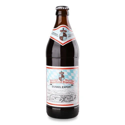Пиво Brauhaus Tegernsee Dunkel Export темне 0,5л