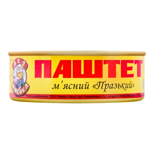 Паштет м'ясний Празький Дед Мясоед з/б 240г