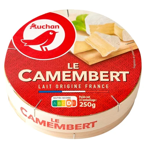 Сир Auchan Camembert 48% 250г