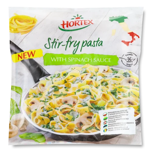 Суміш Макаронів Заморожена З Соусом, Грибами Та Овочами, в/ґ, 450г