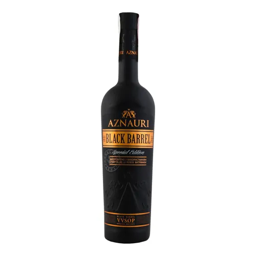 Коньяк 0.5л 40% П'ять зірок Aznauri Black Barrel пл