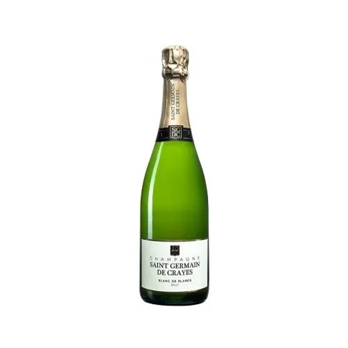Шампанське Les Producteurs Reunis Saint Germain de Crayes Carte Blanc de blancs, біле, брют, 12%, 0,75л