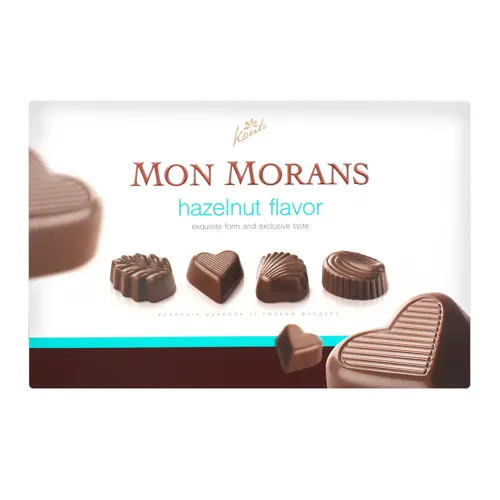 Цукерки "Mon Morans" зі смаком фундука 167г