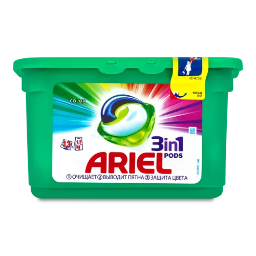 Пральний Гель Ariel Color для Рідких Капсул, 13*27 г, в/ґ