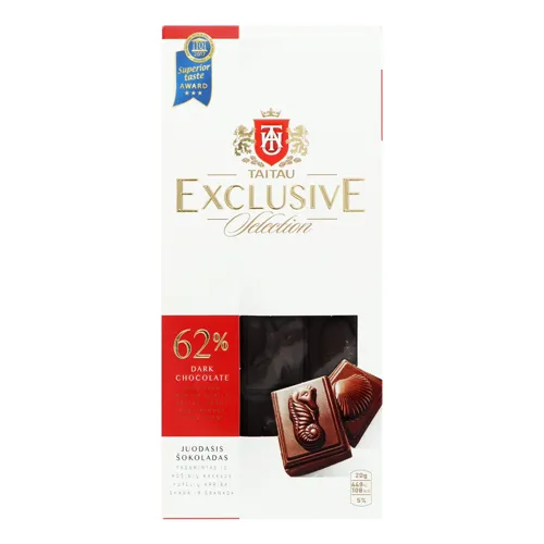 Шоколад чорний Exclusive Celection Tai Tau к/у 100г