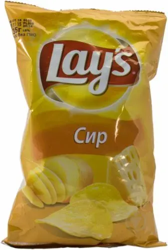 Чіпси Lay's зі смаком сиру, 35г