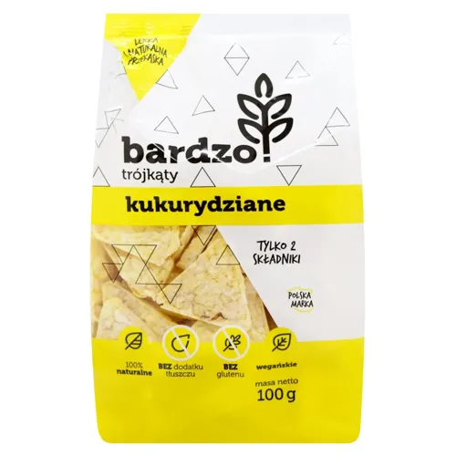 Хлібці Bardzo Трикутники кукурудзяні 100г