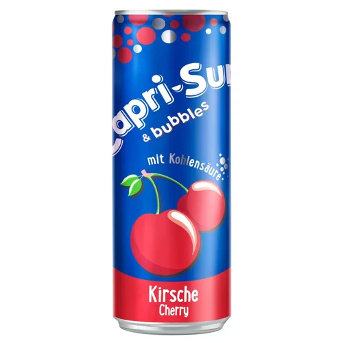 Напій газований Capri-Sun Bubbles Вишня 0,33л