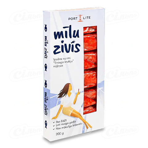 Палички крабові Port Lite «Сніжний краб» охолоджені, 200г