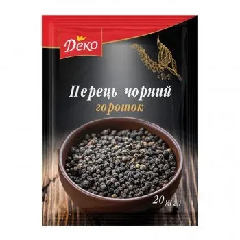 Перець чорний Деко горошок 20г