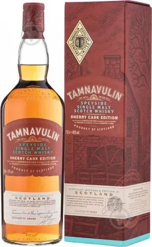 Віскі Tamnavulin Sherry Cask Edition 40% 0,7л