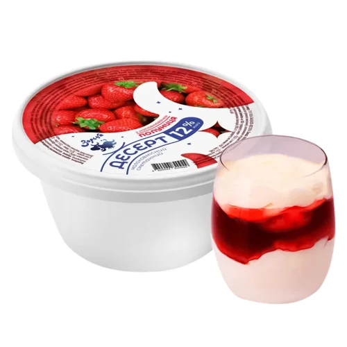 Десерт Зорька Полуниця 400г