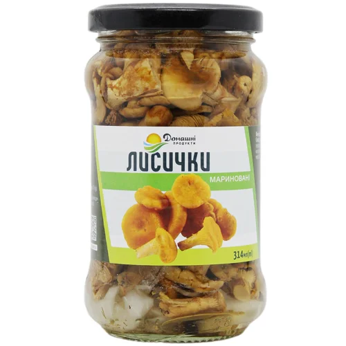 Лисички Домашні Продукти мариновані 280г