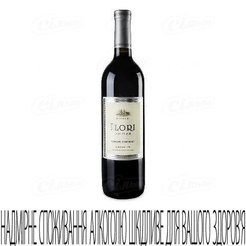 Вино Meomari Ilori червоне сухе 12,5% 0,75л
